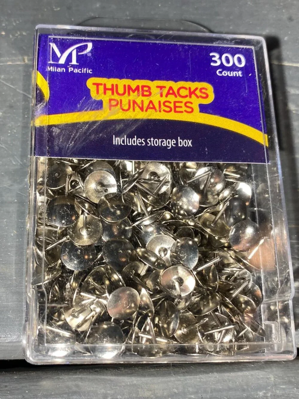 Thumb Tacks- 300 count-used condition!